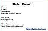order format