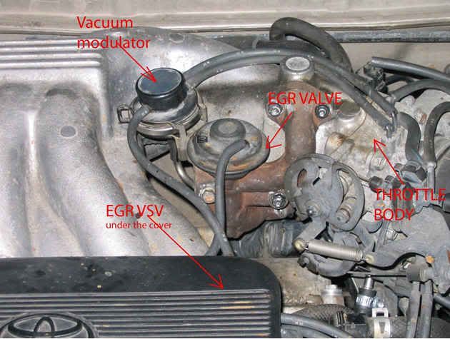 toyota egr modulator filter #7