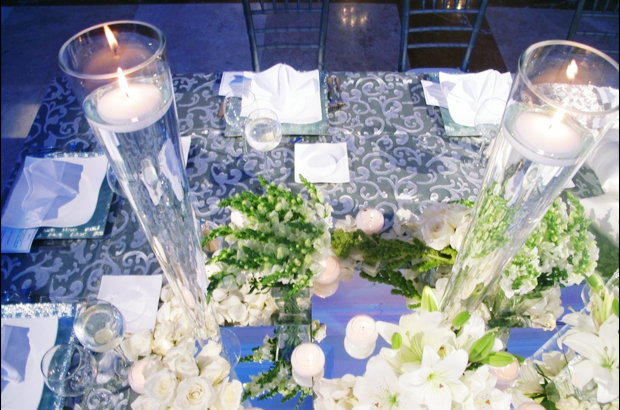 velas flotantes