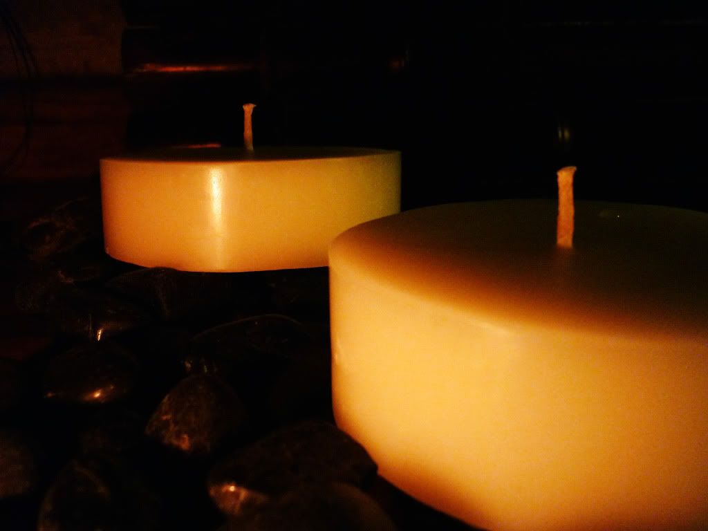 velas flotantes