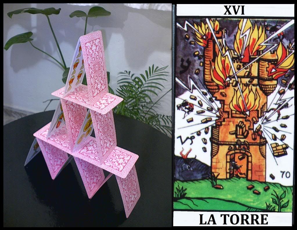 La Torre © laespadadeisa sacar cartas del tarot online