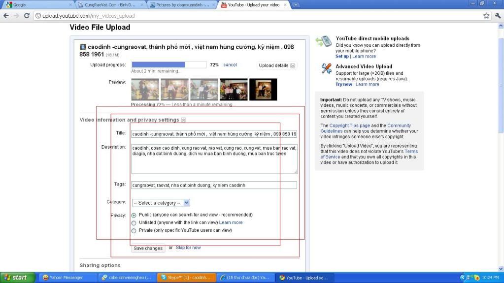 marketing on youtube tips