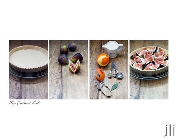 fig custard tart,brigitte hafner,jillian leiboff imaging,sydney,food photography,baking