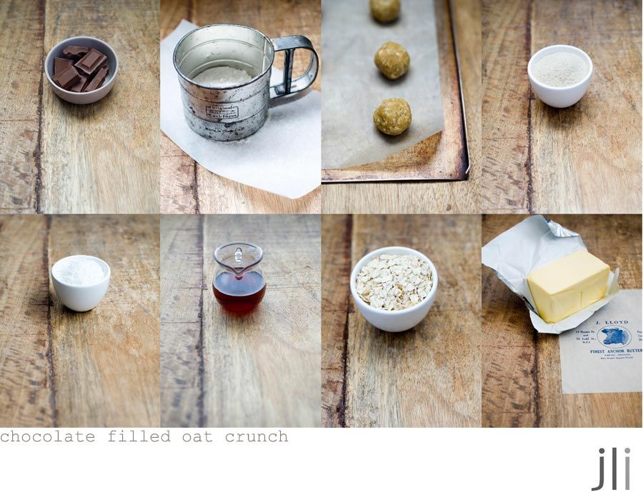 chocolate filled oat crunch