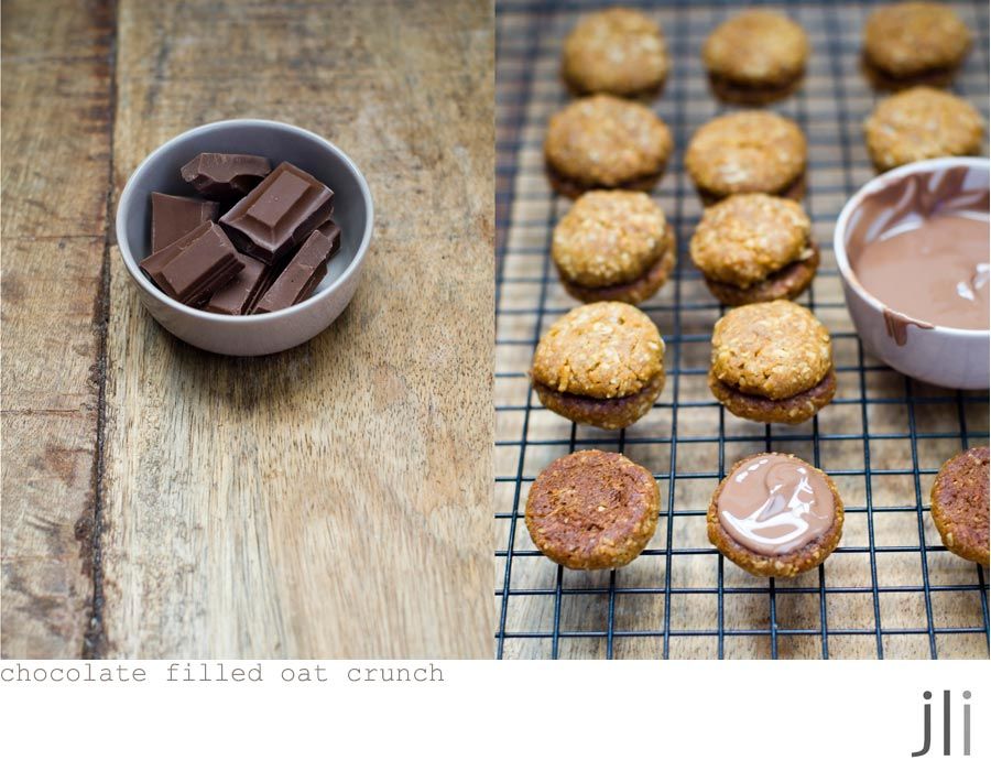 chocolate filled oat crunch