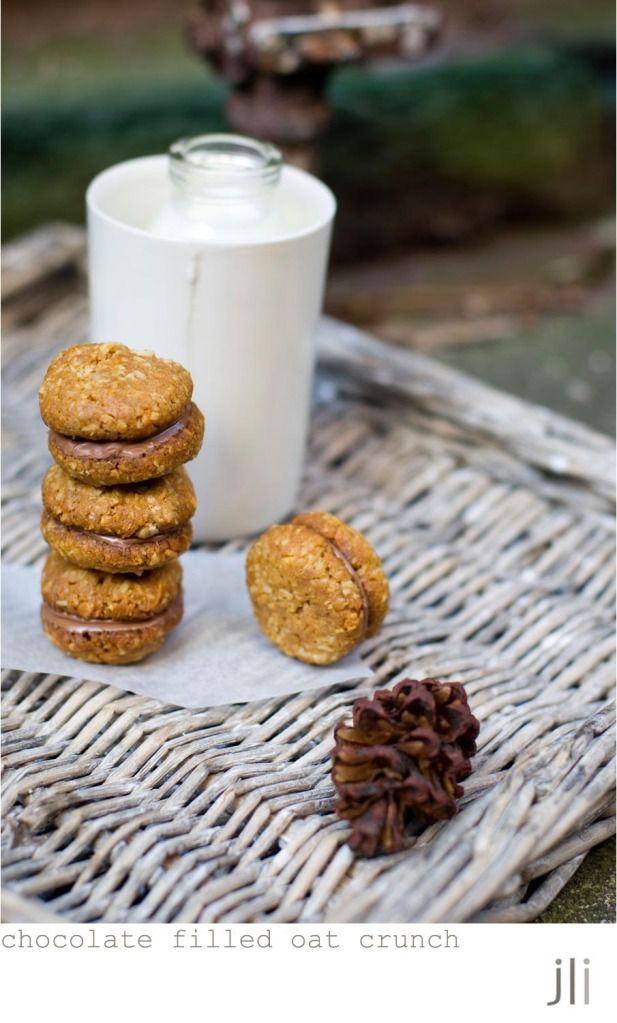 chocolate filled oat crunch