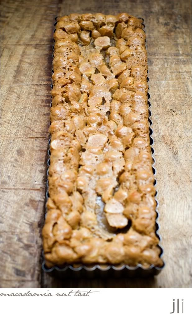 macadamia nut tart