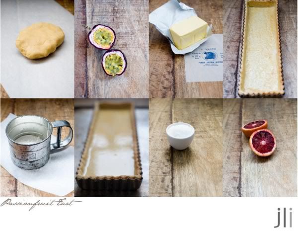 passionfruit tart