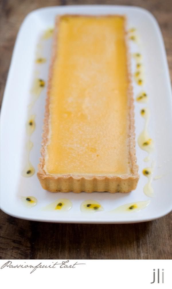 passionfruit tart
