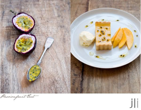 passionfruit tart