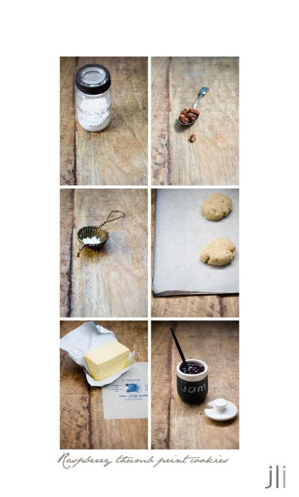 raspberry thumbprint cookies