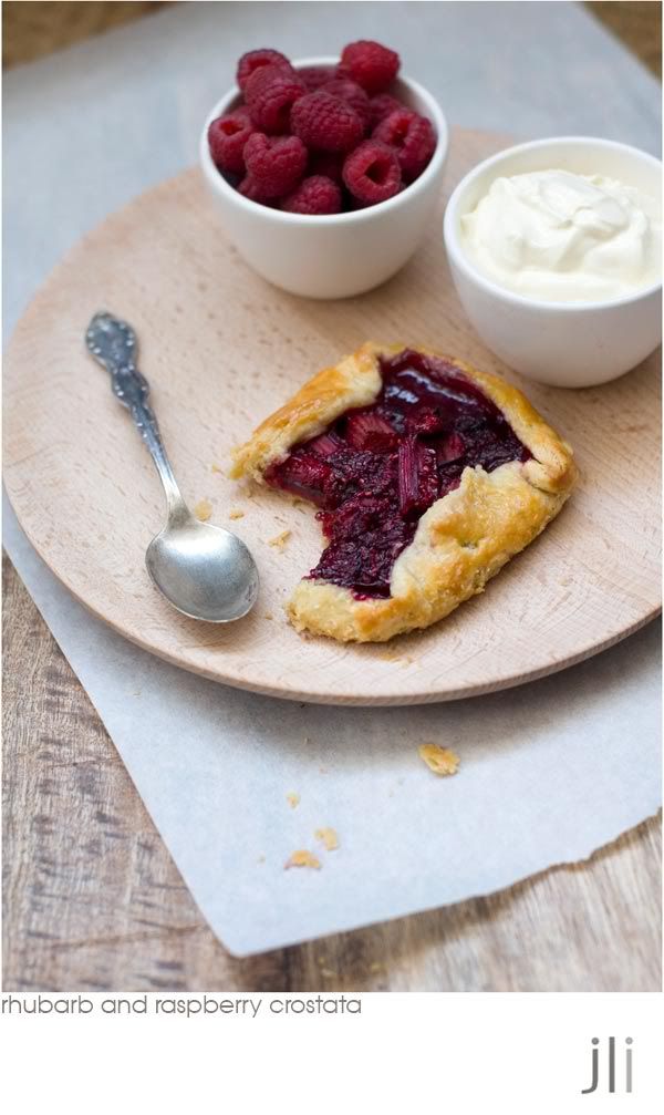rhubarb and raspberry crostata,sour cream pastry,jillian leiboff imaging,sydney,food photography