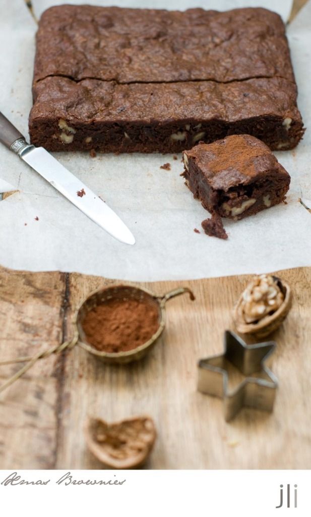 xmas brownies
