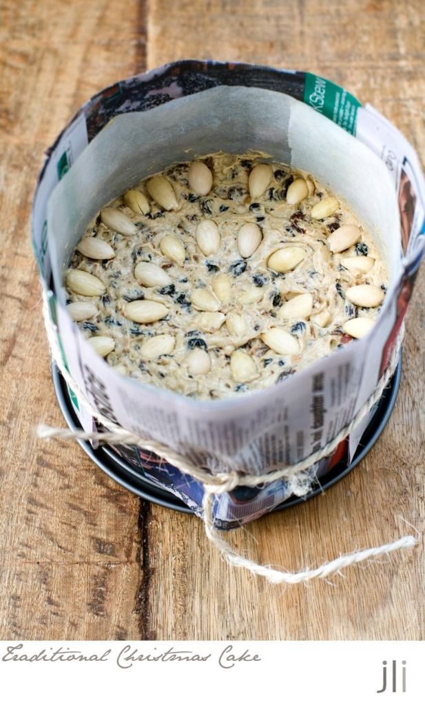 Traditional xmas cake