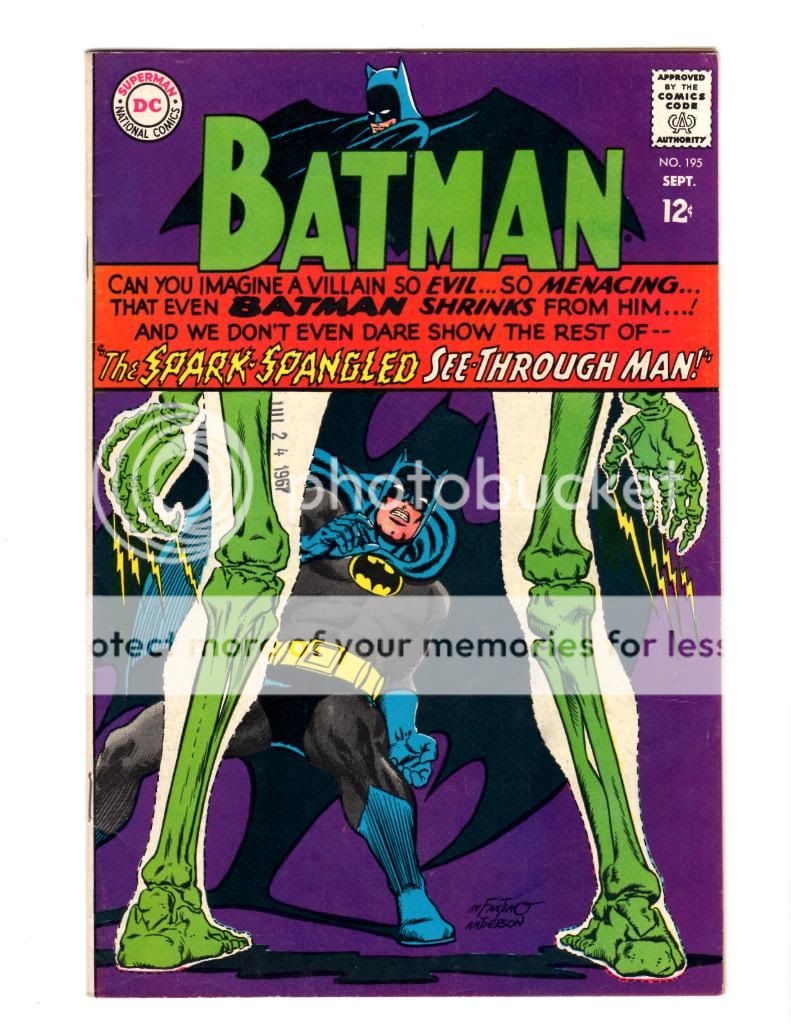 BATMAN 195 (1967) **HIGH GRADE** SILVER AGE  