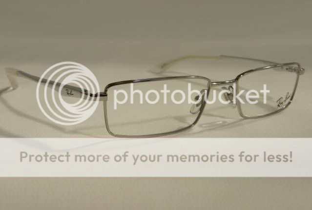 RAY BAN RB 6114 2501 SILVER GUNMETAL FULLRIM EYEGLASSES  