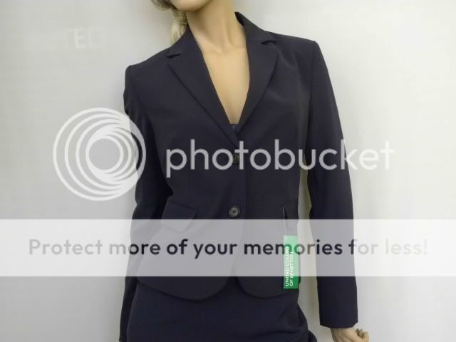 UNITED COLORS OF BENETTON WOMAN JACKET NAVY  