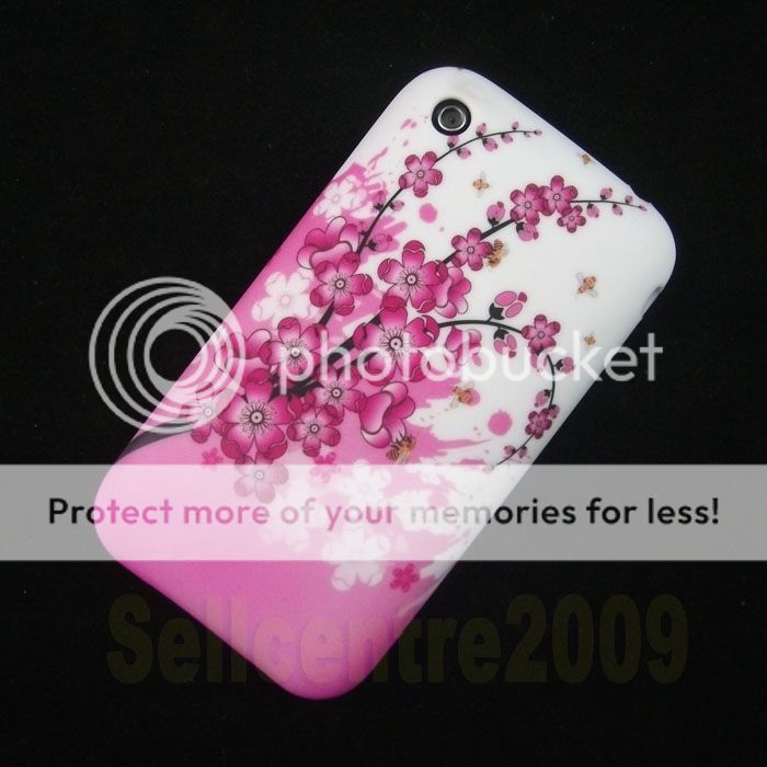SOFT SILICON SILICONE SKIN COVER CASE FOR IPHONE 3G 3GS  