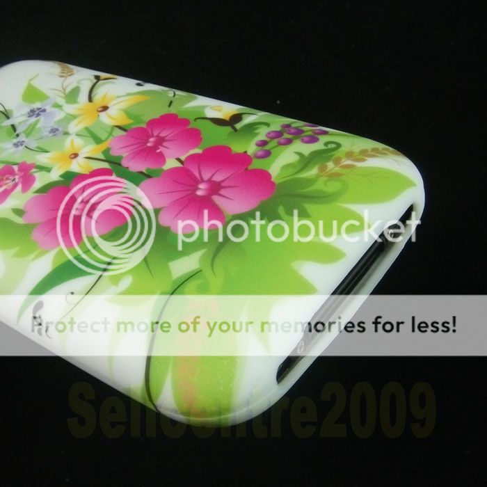 SOFT SILICON SILICONE SKIN COVER CASE FOR IPHONE 3G 3GS  