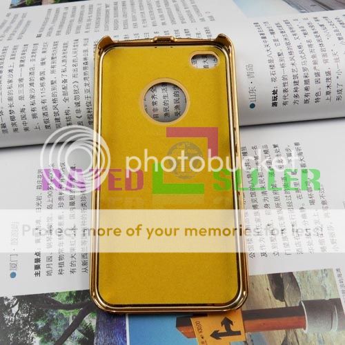 Luxury Bling Rhinestone Crystal Hard Case Cover For Apple iPhone 4 4S 